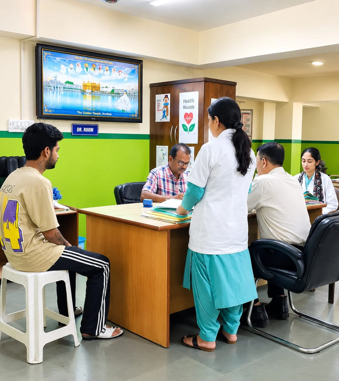 Conversations with the care team at Swastik Foundation